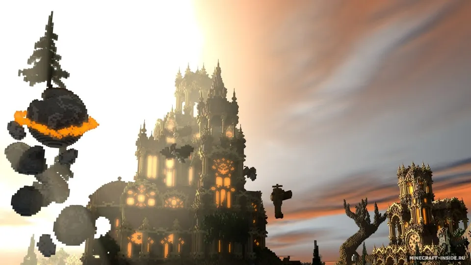 Les Falaises de Brisecers-Ollonet — Minecraft xarita, rasm 6