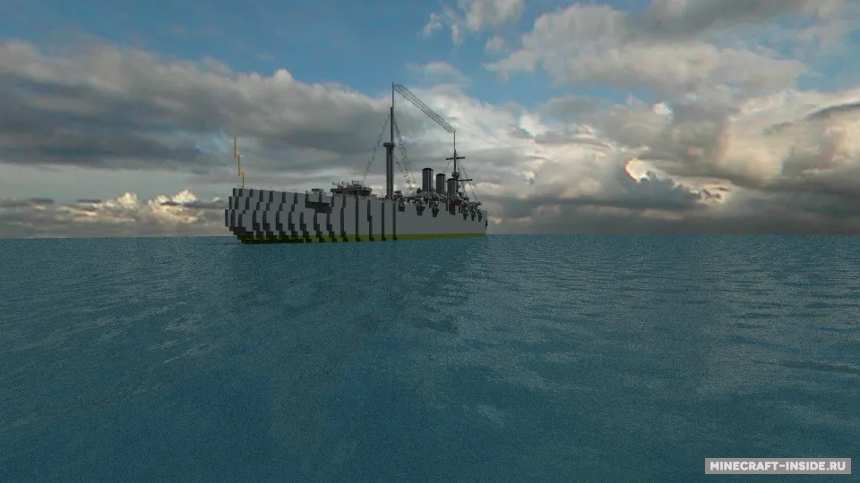 Imperial Russian Cruiser Aurora — Minecraft xarita, rasm 2