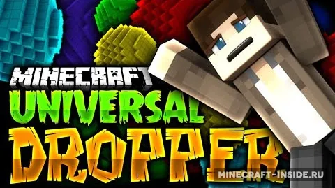 Universal Dropper — Minecraft xarita, rasm 1