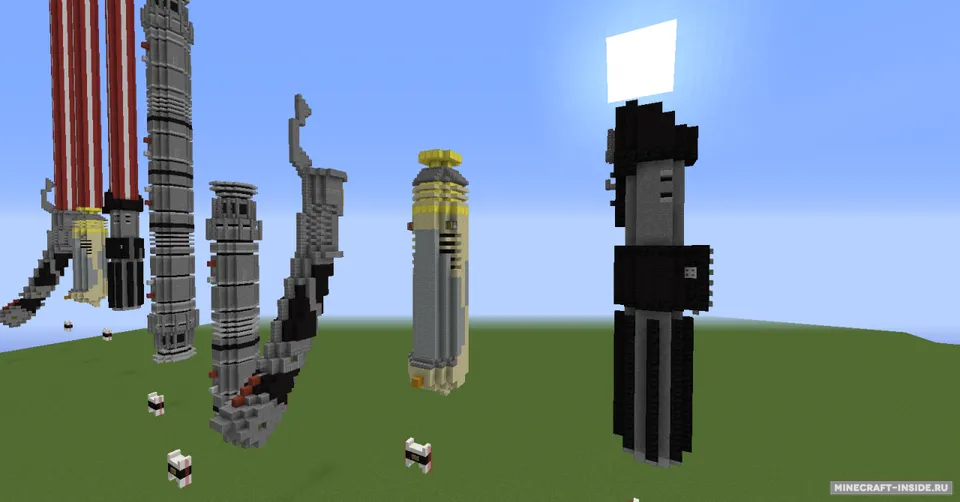 Sith Lord Lightsaber Collection — Minecraft xarita, rasm 3