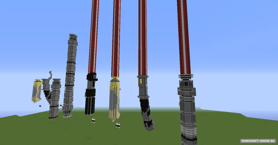 Sith Lord Lightsaber Collection — Minecraft xarita, rasm 5