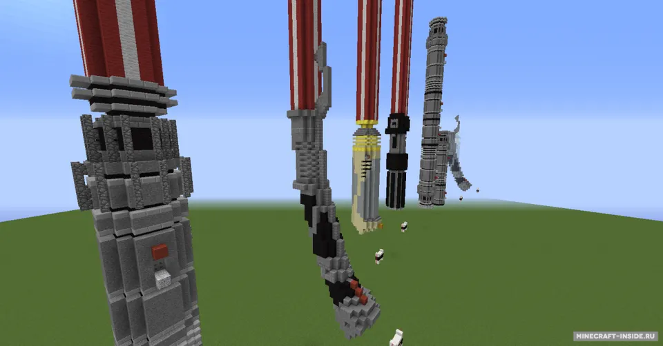 Sith Lord Lightsaber Collection — Minecraft xarita, rasm 6