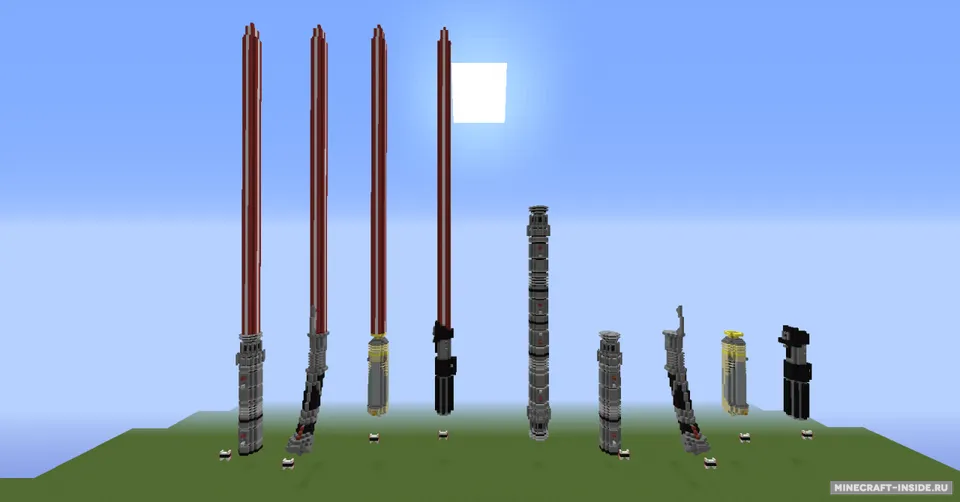 Sith Lord Lightsaber Collection — Minecraft xarita, rasm 7