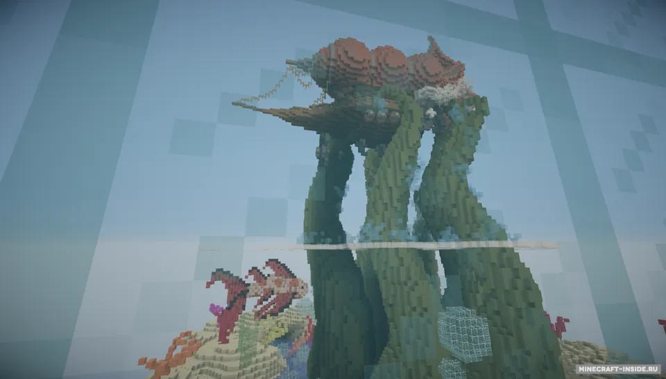 Attack of the airship — Minecraft xarita, rasm 2