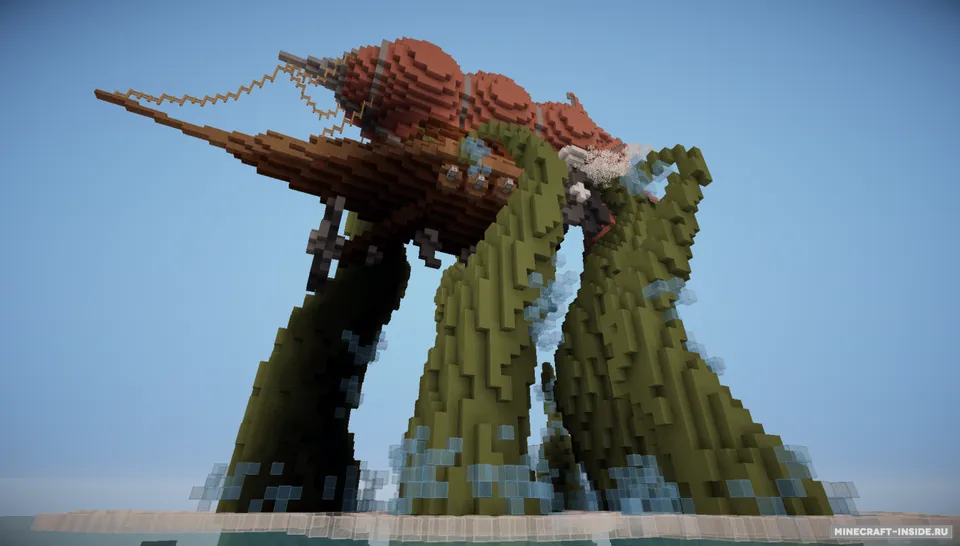 Attack of the airship — Minecraft xarita, rasm 4