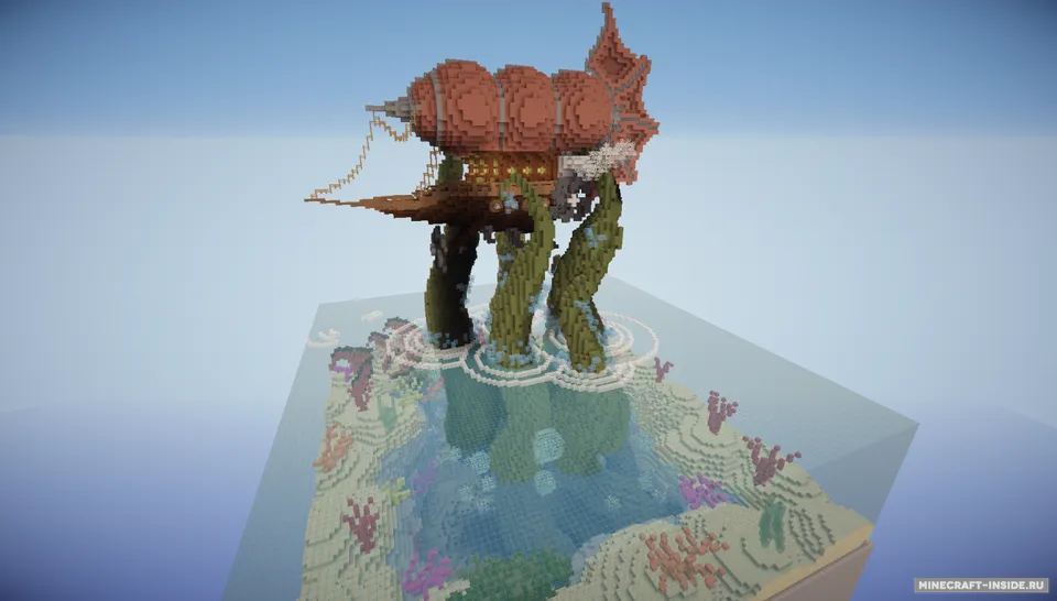 Attack of the airship — Minecraft xarita, rasm 5