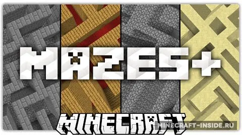 Maze Plus — Minecraft xarita, rasm 1