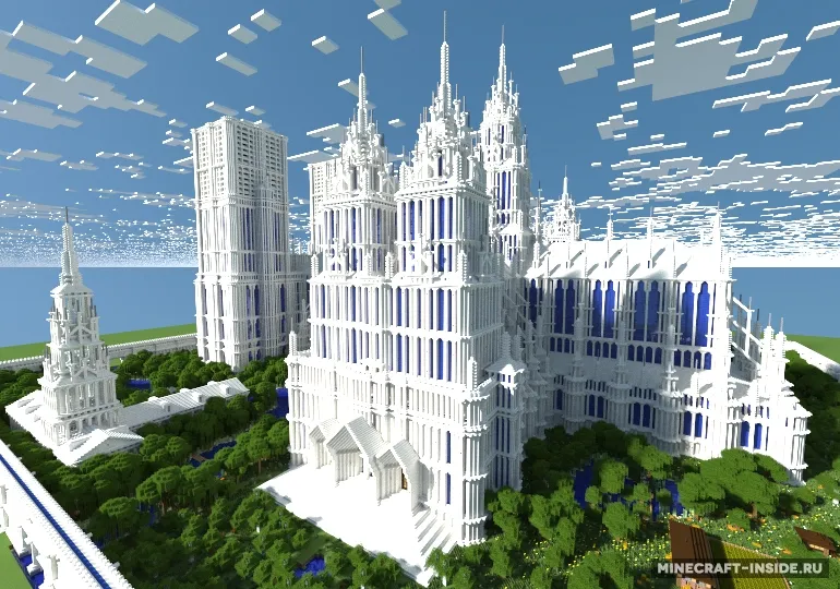 White Cathedral — Minecraft xarita, rasm 2