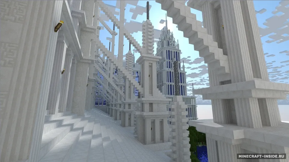 White Cathedral — Minecraft xarita, rasm 3