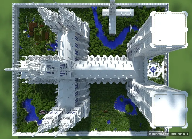 White Cathedral — Minecraft xarita, rasm 4