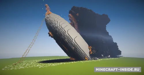 Hindenburg D-LZ129 — Minecraft xarita, rasm 1