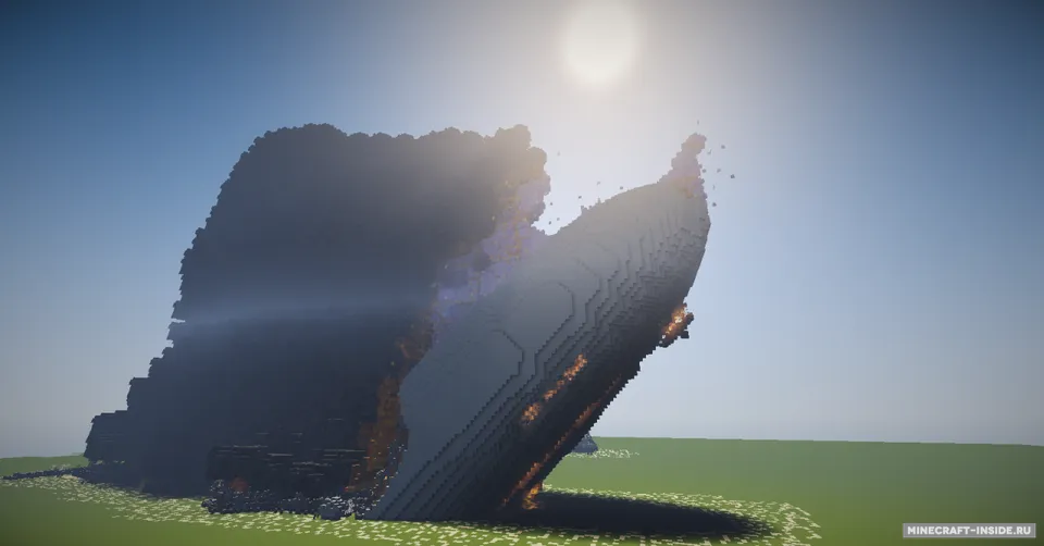 Hindenburg D-LZ129 — Minecraft xarita, rasm 2