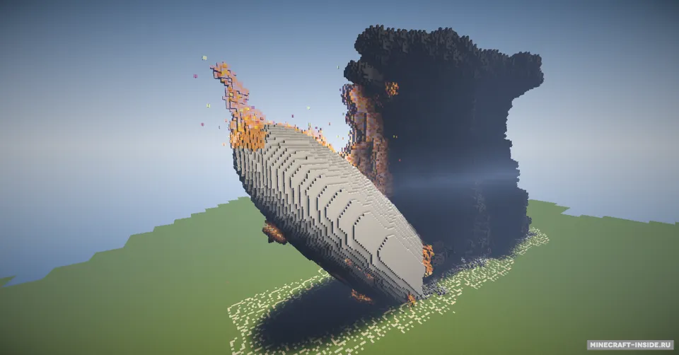 Hindenburg D-LZ129 — Minecraft xarita, rasm 3