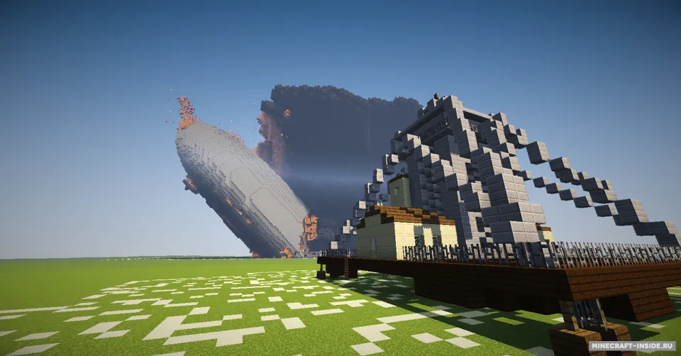 Hindenburg D-LZ129 — Minecraft xarita, rasm 6