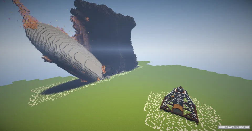Hindenburg D-LZ129 — Minecraft xarita, rasm 7