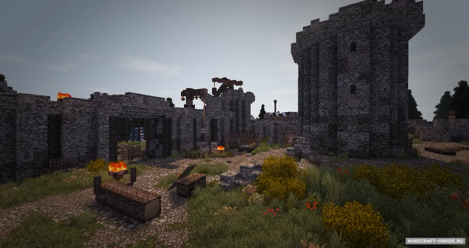Skyrim inspired Fort — Minecraft xarita, rasm 3