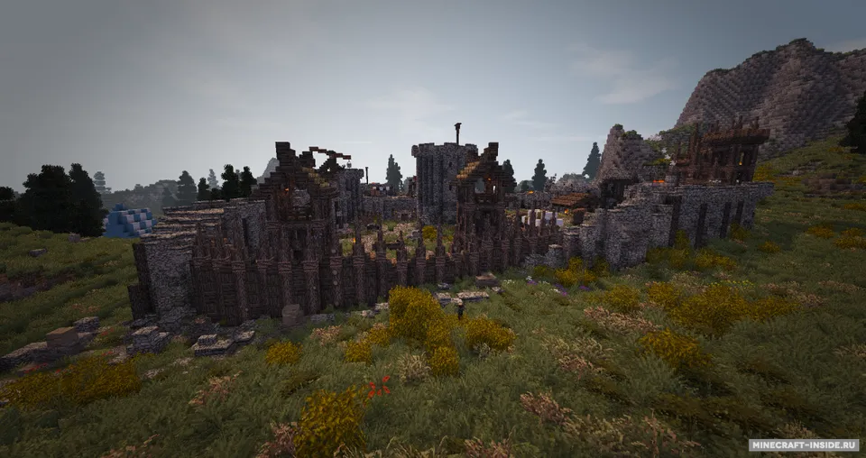 Skyrim inspired Fort — Minecraft xarita, rasm 4