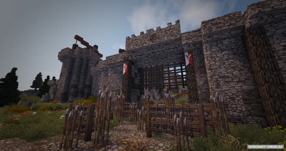 Skyrim inspired Fort — Minecraft xarita, rasm 5