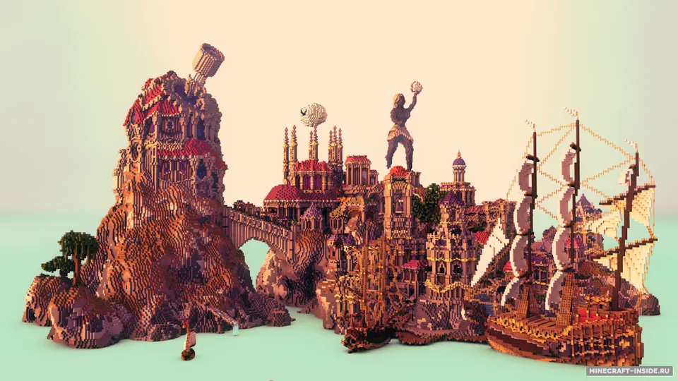 Napolis — Minecraft xarita, rasm 2