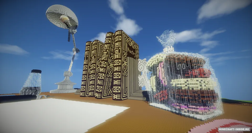 Blank page syndrome — Minecraft xarita, rasm 7