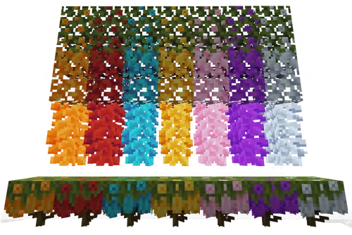 Colorful Azaleas Updated — Minecraft mod, rasm 1