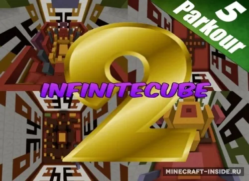 InfiniteCube 2 — Minecraft xarita, rasm 1