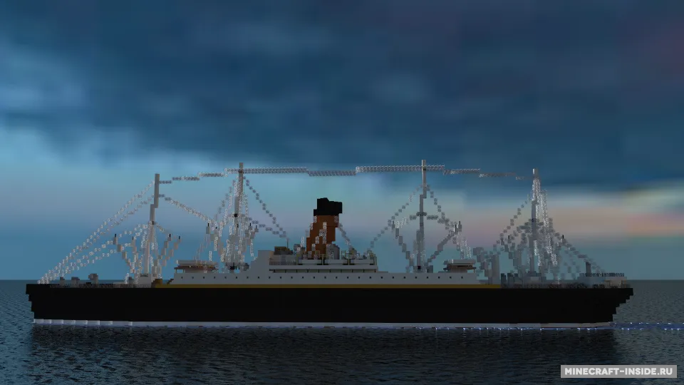 RMS Carpathia — Minecraft xarita, rasm 2