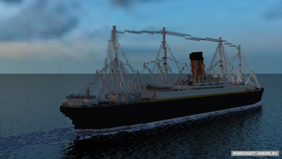 RMS Carpathia — Minecraft xarita, rasm 3