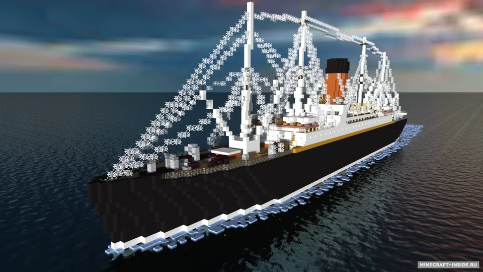 RMS Carpathia — Minecraft xarita, rasm 4