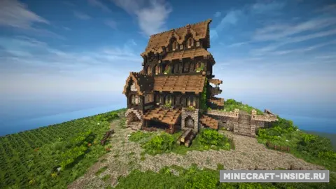 Medieval House - Skyrim Inspiration