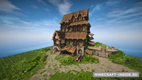 Medieval House - Skyrim Inspiration — Minecraft xarita, rasm 1