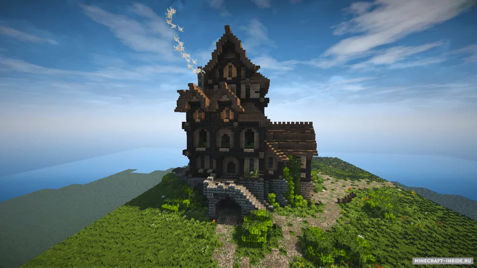 Medieval House - Skyrim Inspiration — Minecraft xarita, rasm 4