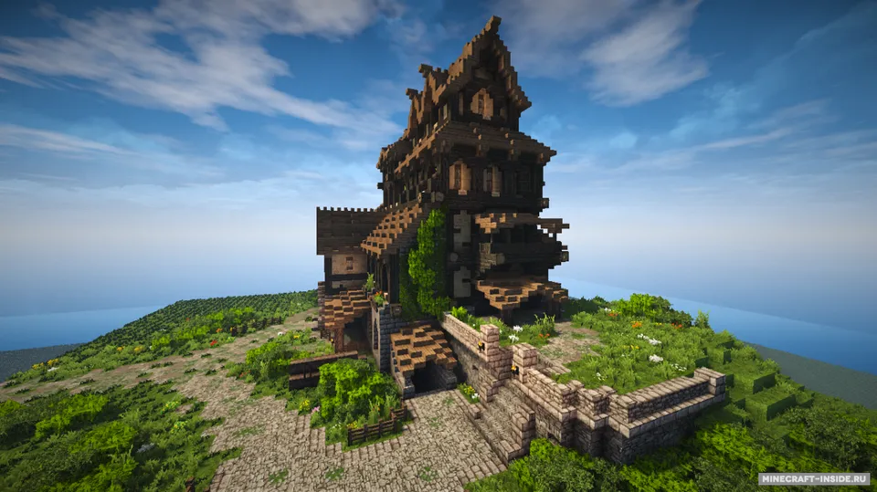Medieval House - Skyrim Inspiration — Minecraft xarita, rasm 6