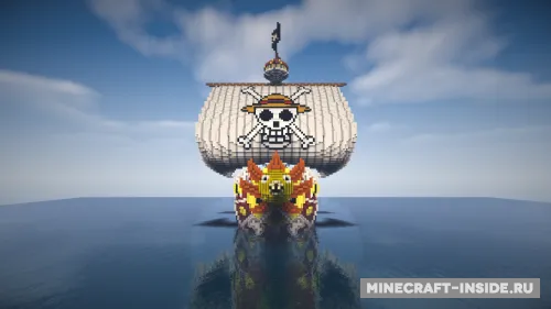 Thousand Sunny — Minecraft xarita, rasm 1