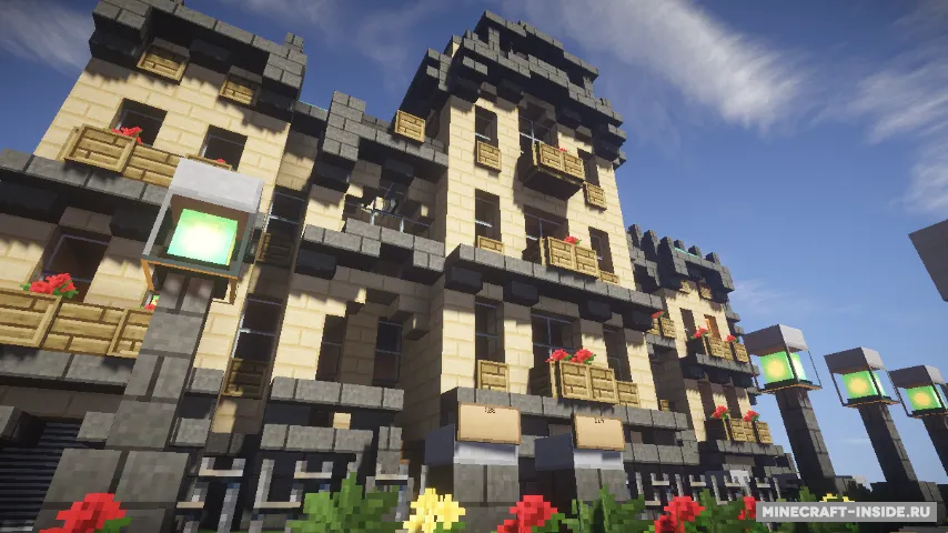 European Housing Building — Minecraft xarita, rasm 4