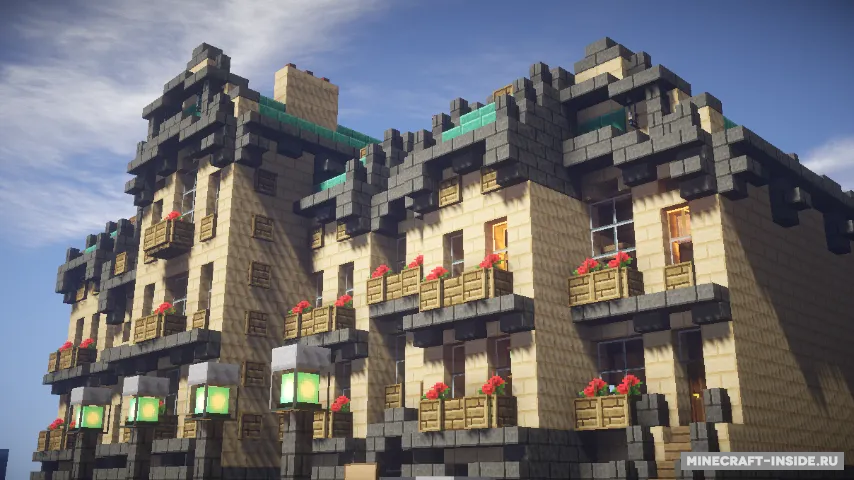 European Housing Building — Minecraft xarita, rasm 5