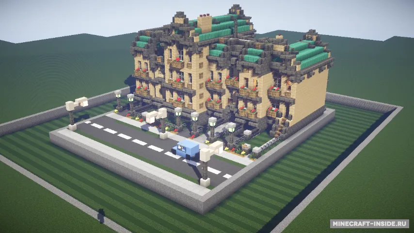European Housing Building — Minecraft xarita, rasm 6