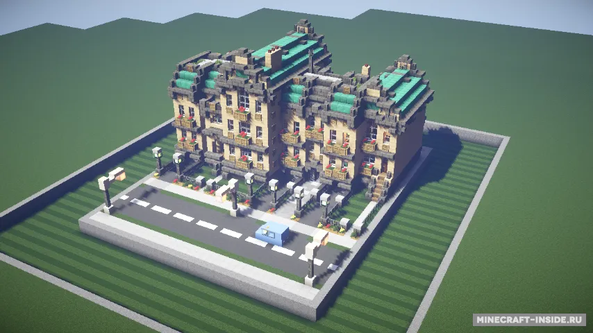 European Housing Building — Minecraft xarita, rasm 7