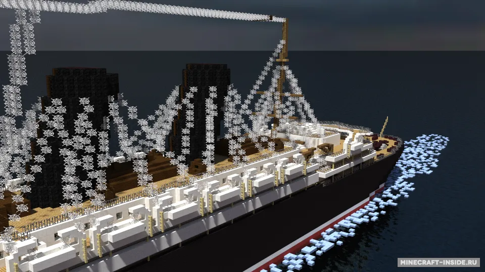 RMS Lusitania — Minecraft xarita, rasm 2