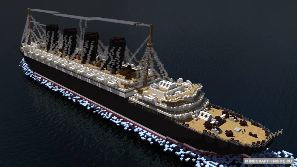RMS Lusitania — Minecraft xarita, rasm 5