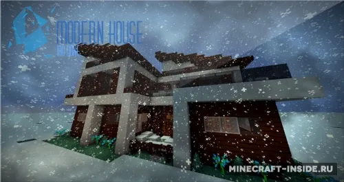 Small Modern House — Minecraft xarita, rasm 1
