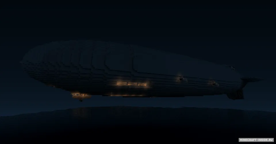 Hindenburg DLZ-129 — Minecraft xarita, rasm 5