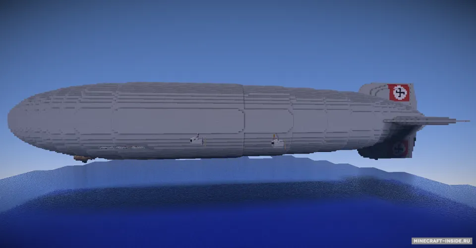Hindenburg DLZ-129 — Minecraft xarita, rasm 6