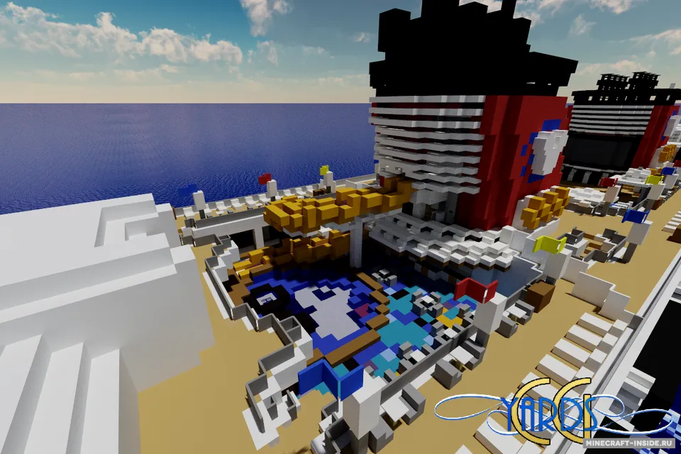 Disney Wonder — Minecraft xarita, rasm 3