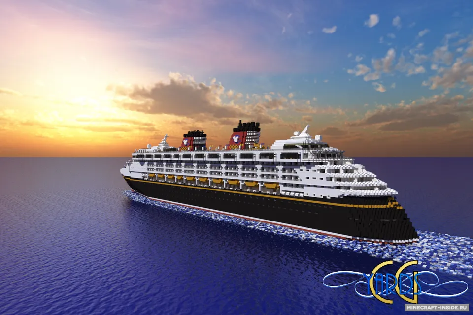 Disney Wonder — Minecraft xarita, rasm 5