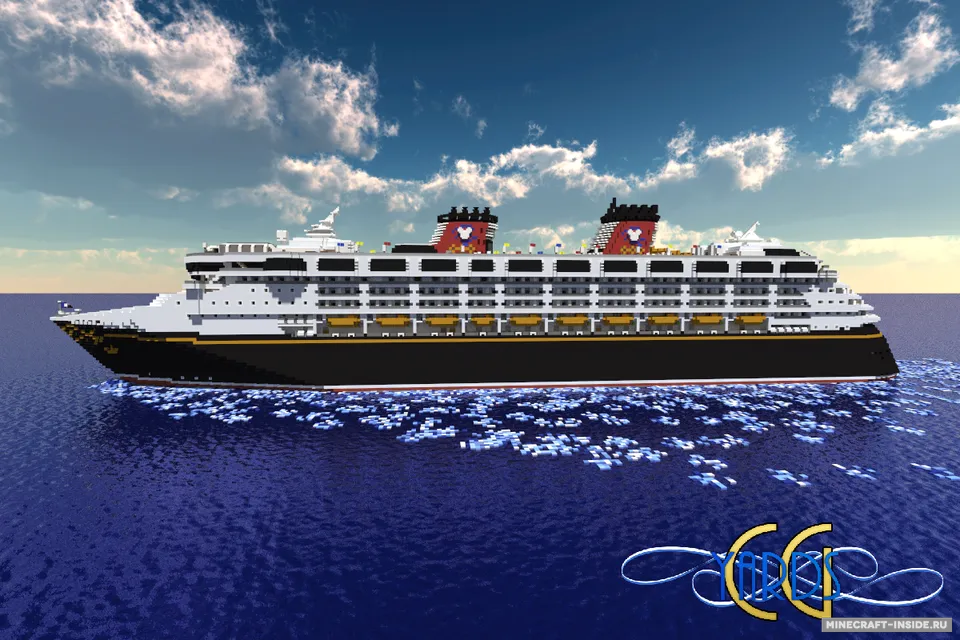 Disney Wonder — Minecraft xarita, rasm 6