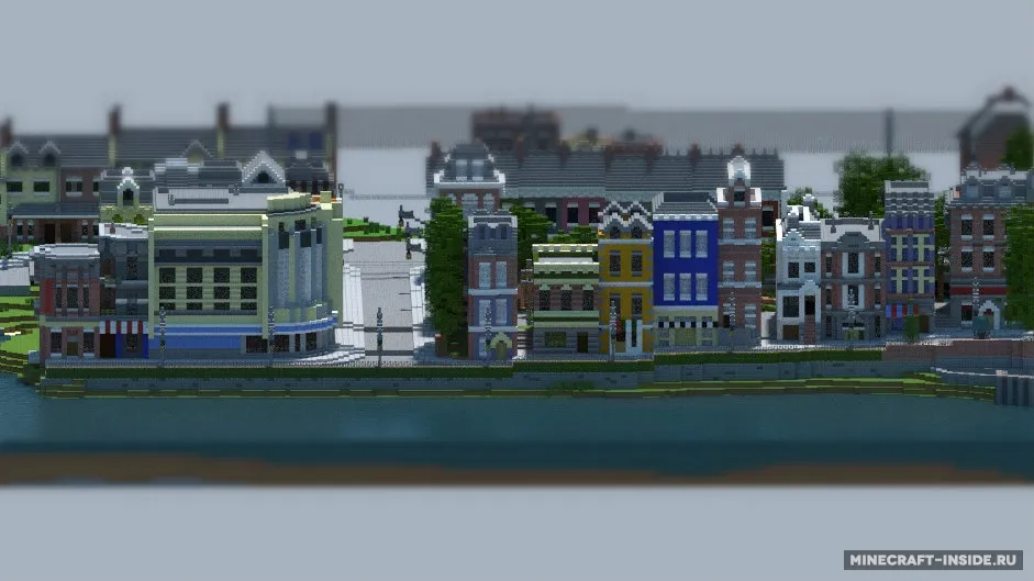 Carville: Industrial city (1900-1930) — Minecraft xarita, rasm 3