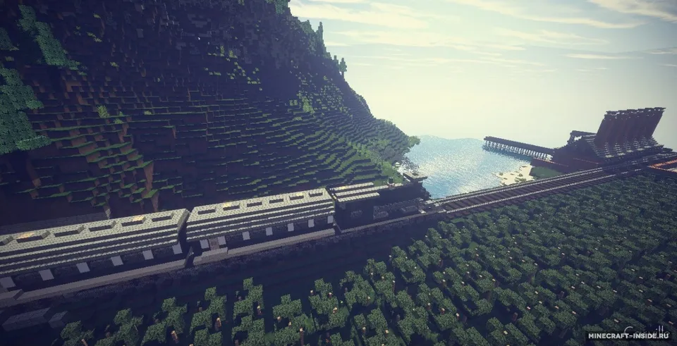 Carville: Industrial city (1900-1930) — Minecraft xarita, rasm 6