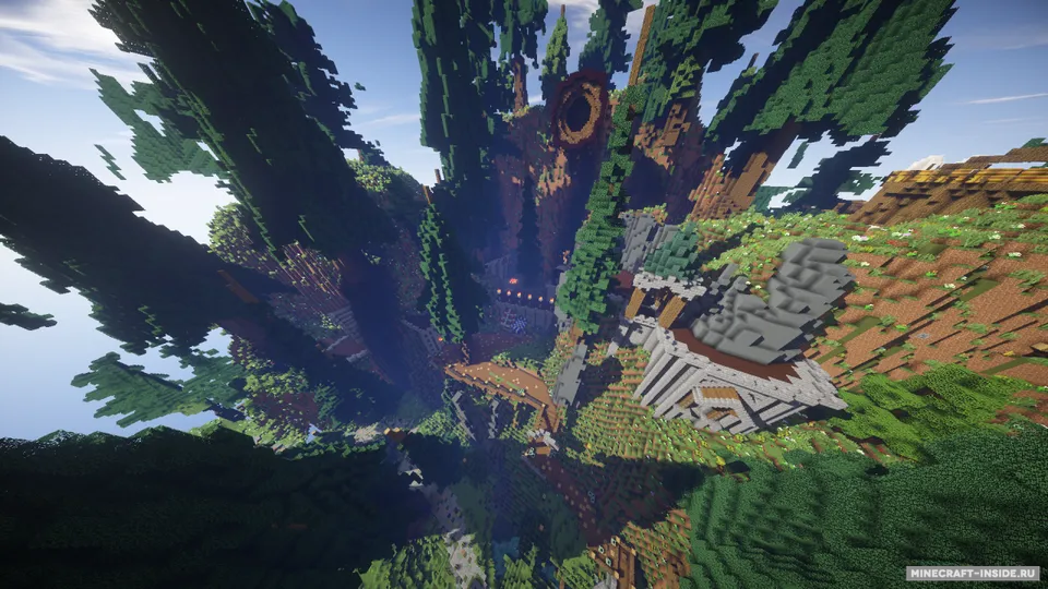 Brushwood Isles — Minecraft xarita, rasm 3