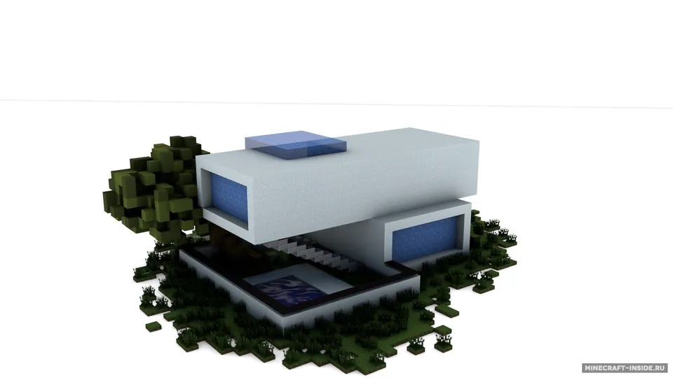 A Modern House — Minecraft xarita, rasm 2